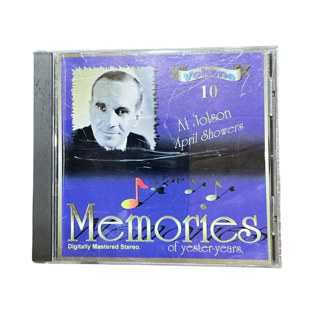 Al Jolson April Showers Memories of Yester-Years Vol 10 CD 1997 SAMBACD 5050